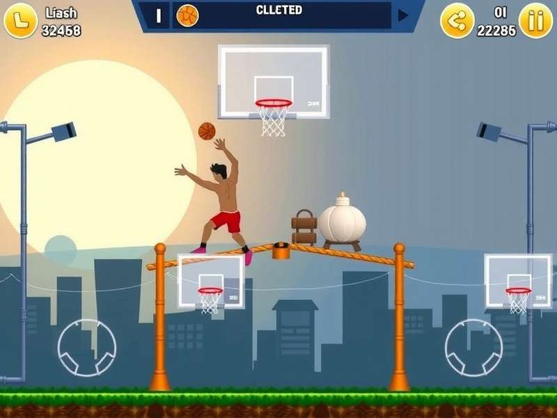 Desi Dunk Master Gameplay Screenshot